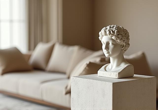 Interno domestico impeccabile e lussuoso